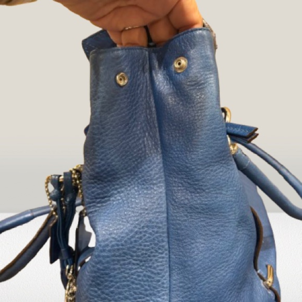 Hampton XL Turnlock Flap Satchel RARE - Picture 7 of 9